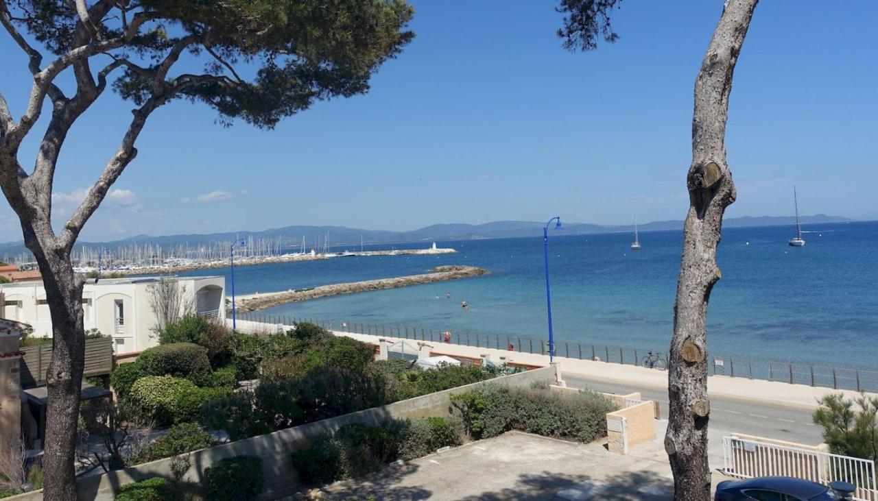 Studio Residence Bona, Vue Hippodrome Et Mer, Clim 히에레 외부 사진